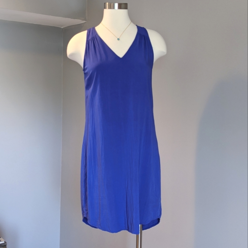 Old Navy Periwinkle Purple Blue Shift Dress